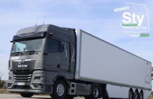 MAN TGX 18.520 poate parcurge 4.18 km cu 1 litru de carburant