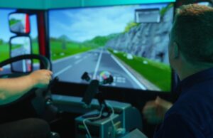 Noul simulator pentru pregătirea șoferilor profesioniști al celor de la Waberer’s