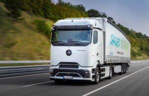 Mercedes-Benz doboară recordul pentru încărcarea camioanelor electrice