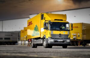 DHL – liderul transportului sustenabil în Germania, investește în camioanele pe hidrogen