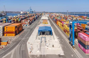 Scannerul DP World din Portul Constanța reduce semnificativ timpul inspecțiilor