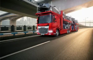 DAF lansează o nouă caroserie și camion cu cabină joasă destinat transportoarelor auto