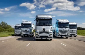 Daimler începe testele cu camioane pe hidrogen în Europa